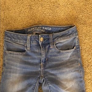 Super stretch american eagle jeggings